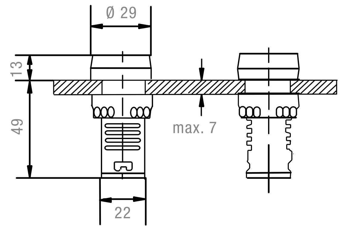 P 22 DBZ 110-130 AC/DC