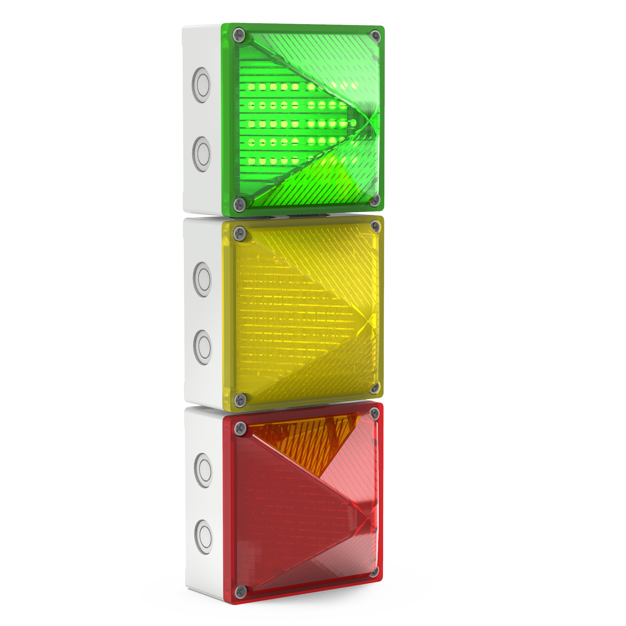 QUADRO-LED-TL RD YE GN LV