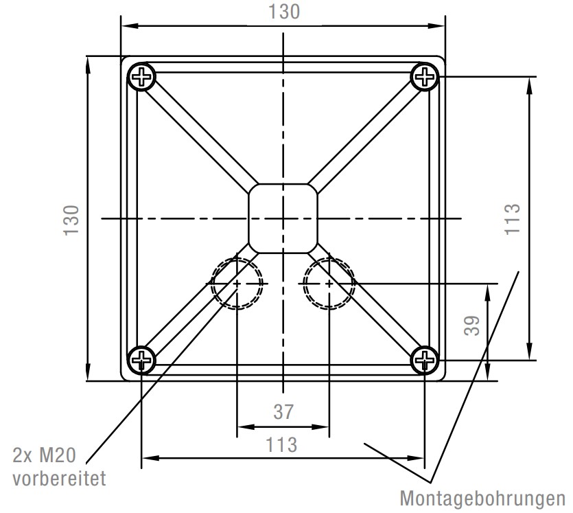 QUADRO F12-SIL 230 AC RD